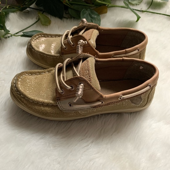 Sperry girls songfish boat shoes SZ1.5 - Picture 3 of 6